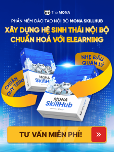 Phần mềm đào tạo nội bộ MONA SkillHub