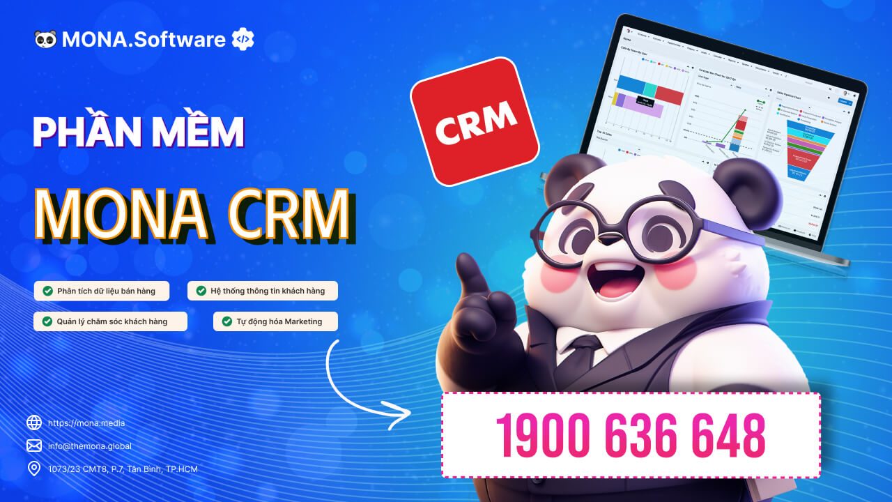 Phần mềm MONA CRM