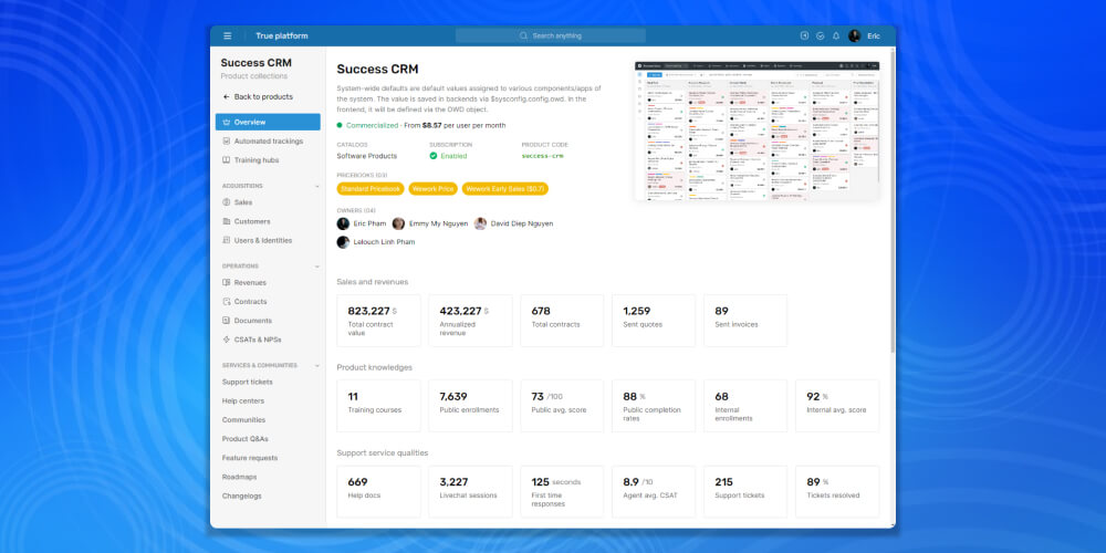 Phần mềm quản lý quan hệ khách hàng Base CRM