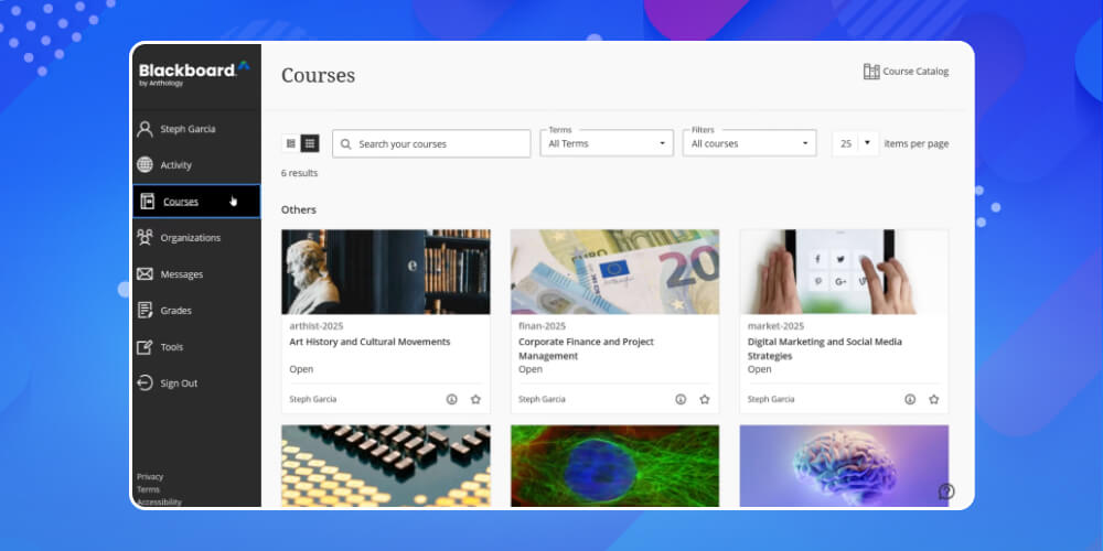 Phần mềm Blackboard