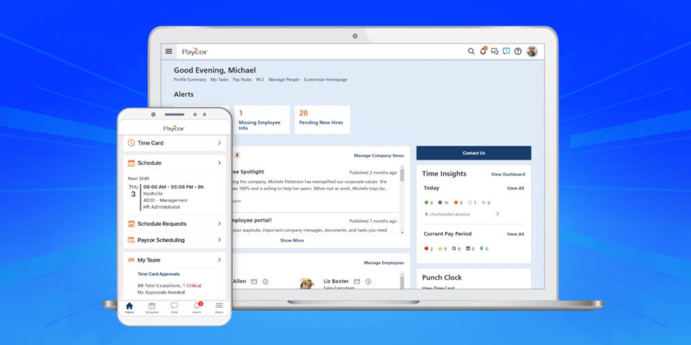 Phần mềm quản trị nhân sự Paycor