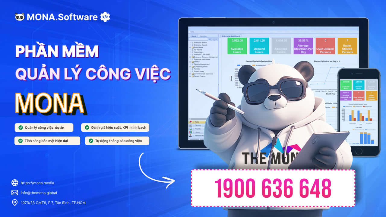 Phần mềm quản lý công việc MONA