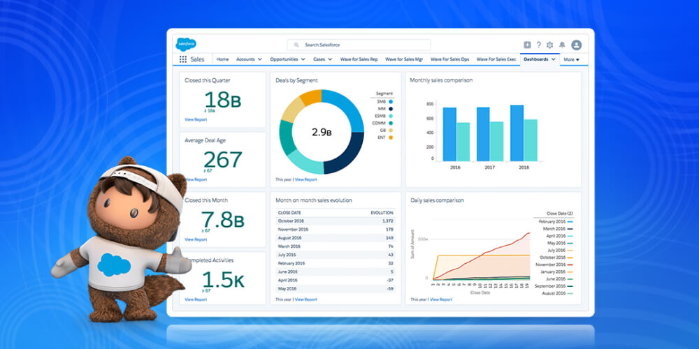Hệ thống CRM Salesforce CRM 