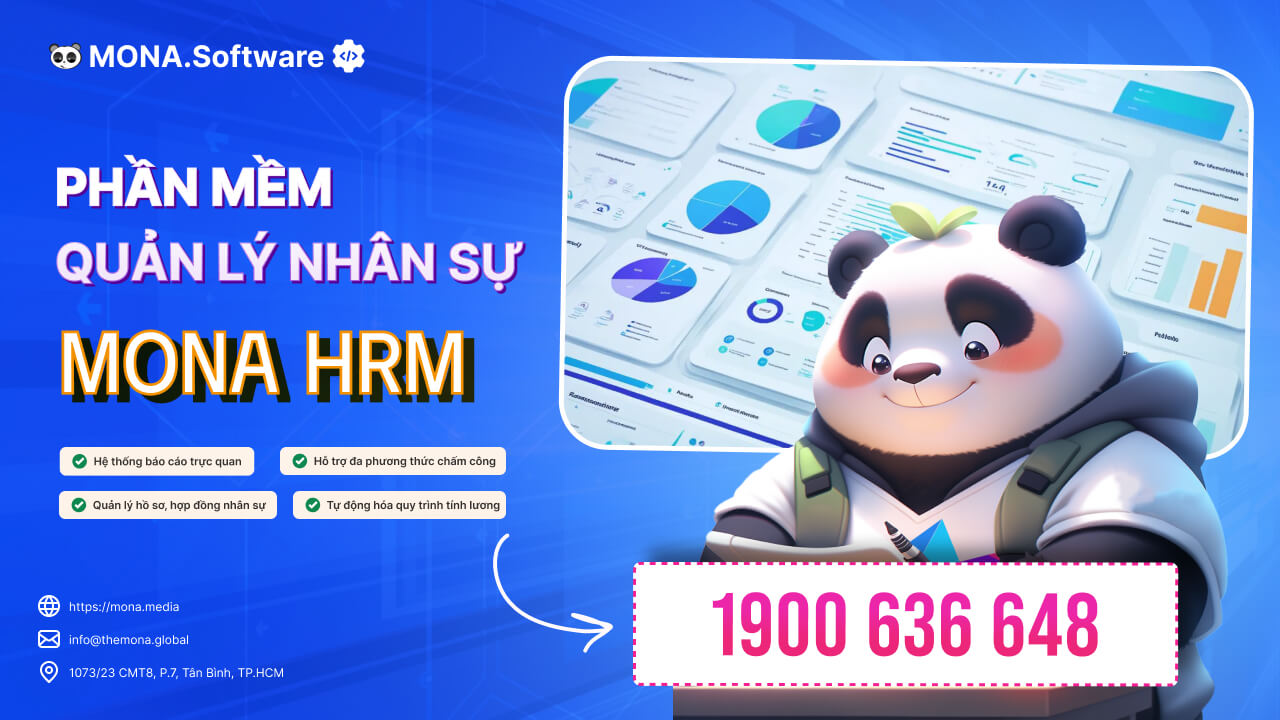 Phần mềm quản lý nhân sự MONA HRM