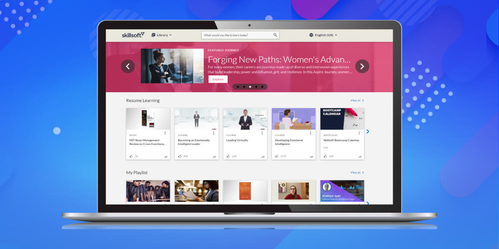 Phần mềm elearning SkillSoft