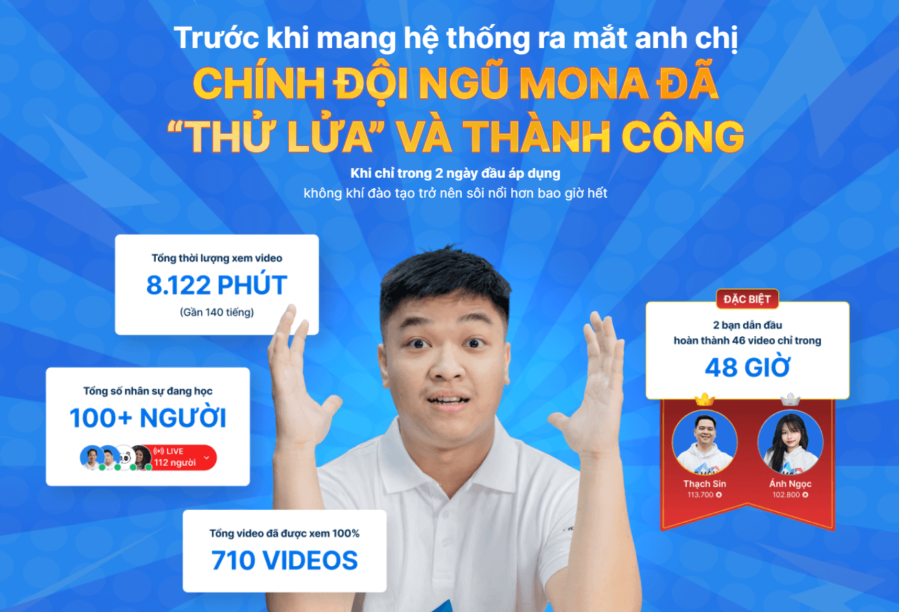 Kết quả ứng dụng MONA SkillHub tại MONA